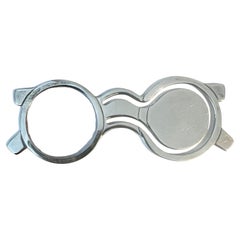 Tiffany und Co. Lesezeichen aus Sterlingsilber und Lupe in Form eines Monokels