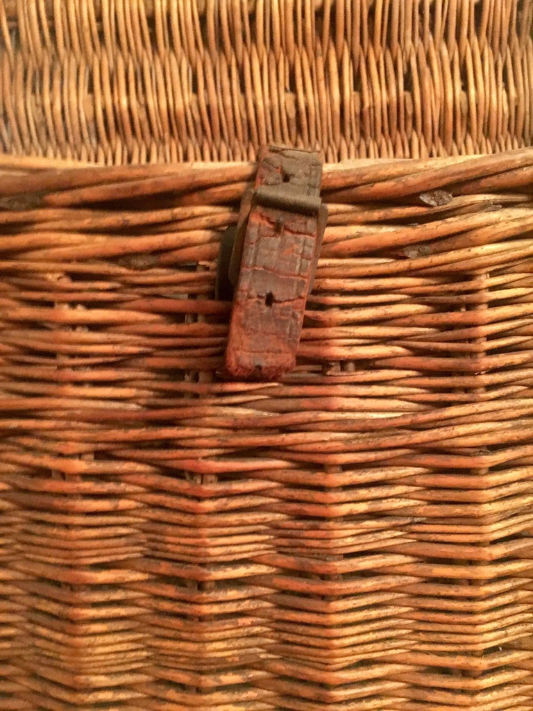 Vintage Fishing Creel at 1stDibs