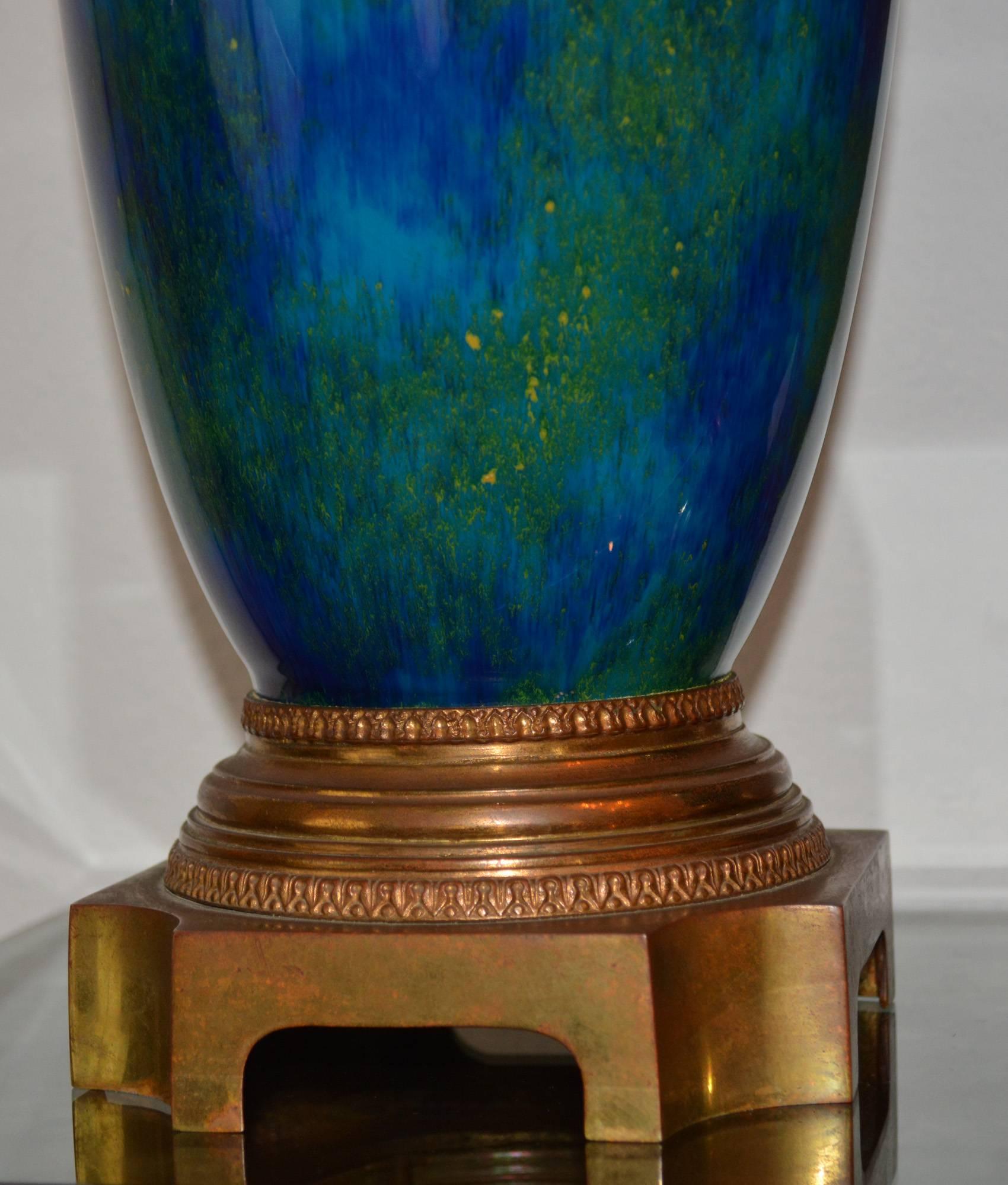 Bronze Paire d'urnes Art Déco de Sèvres des années 1920 en vente