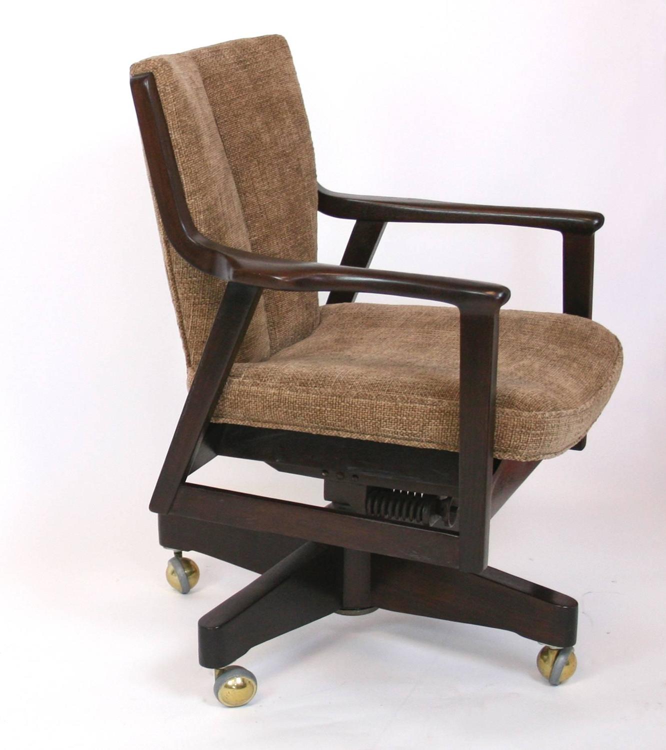 Mid-Century Modern Desk Chair For Sale at 1stdibs