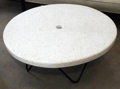 Mid-Century Terrazzo Coffee Indoor/Outdoor Table