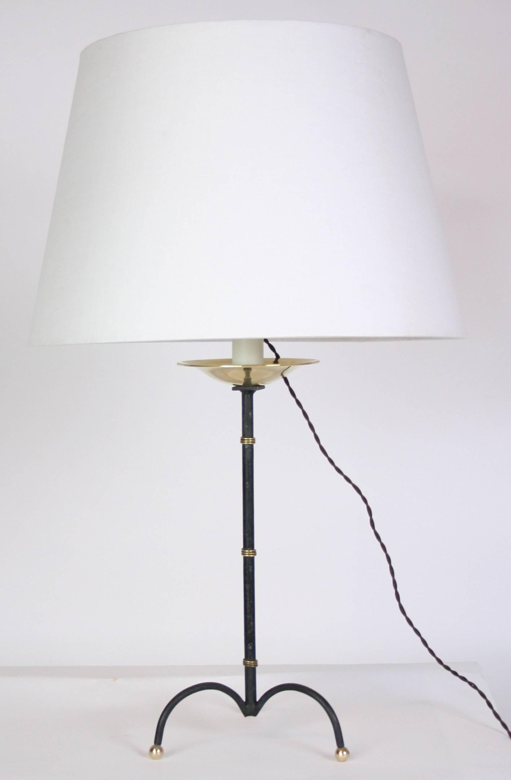 Adnet Table Lamp In Good Condition In Palm Springs, CA