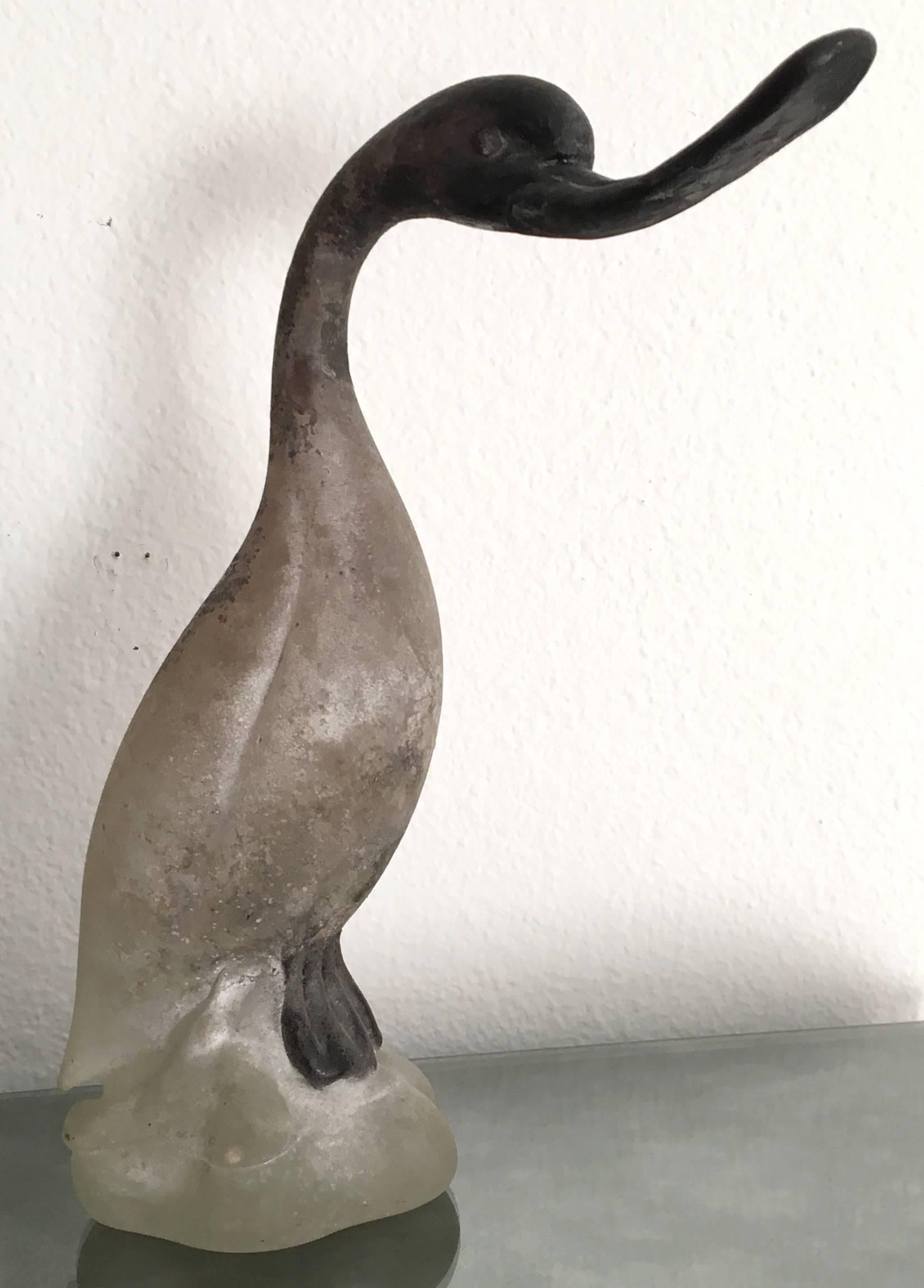 italien Collection de sept oiseaux Cenedese en verre de Murano en vente