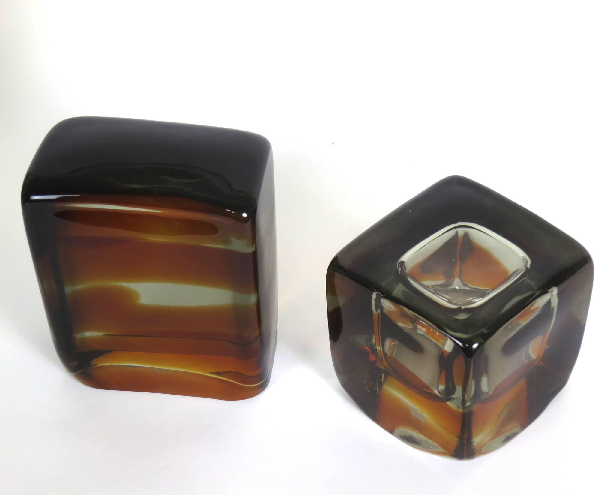 Fermalibri in vetro di Murano vintage in vendita 1