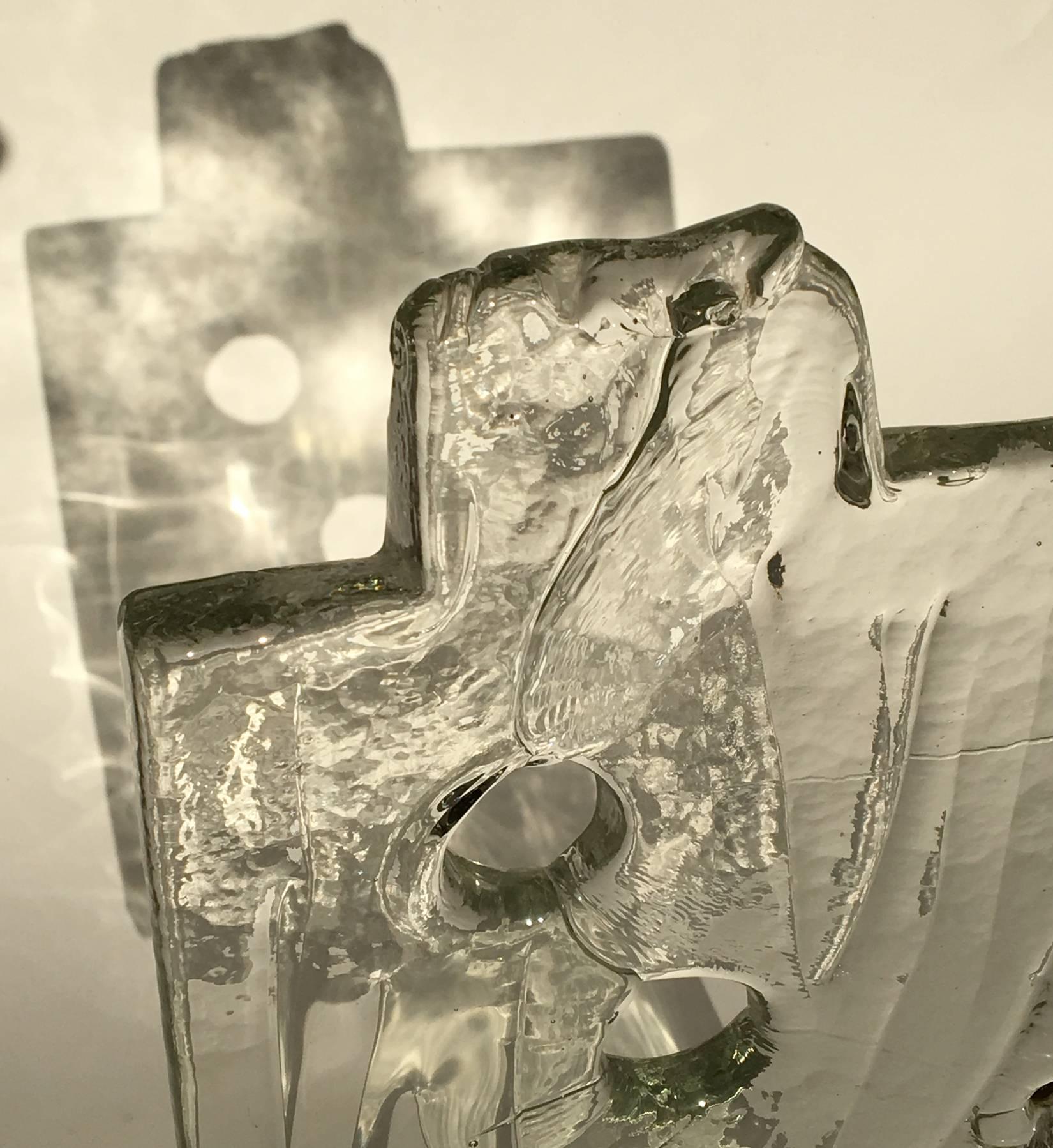 Italian Luciano Gaspari Murano Glass Sculpture