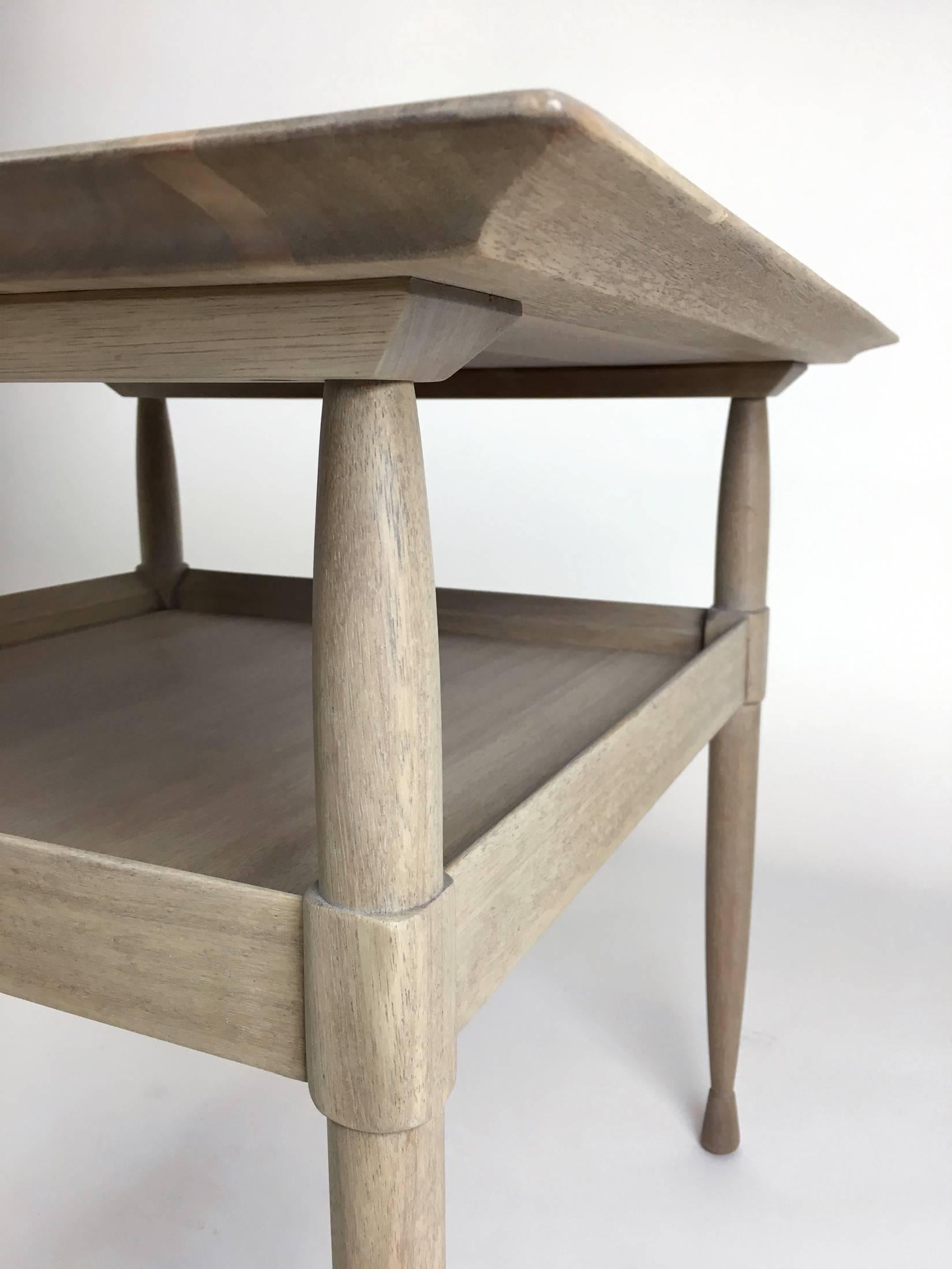 Mahogany Mid-Century Modern Side Table