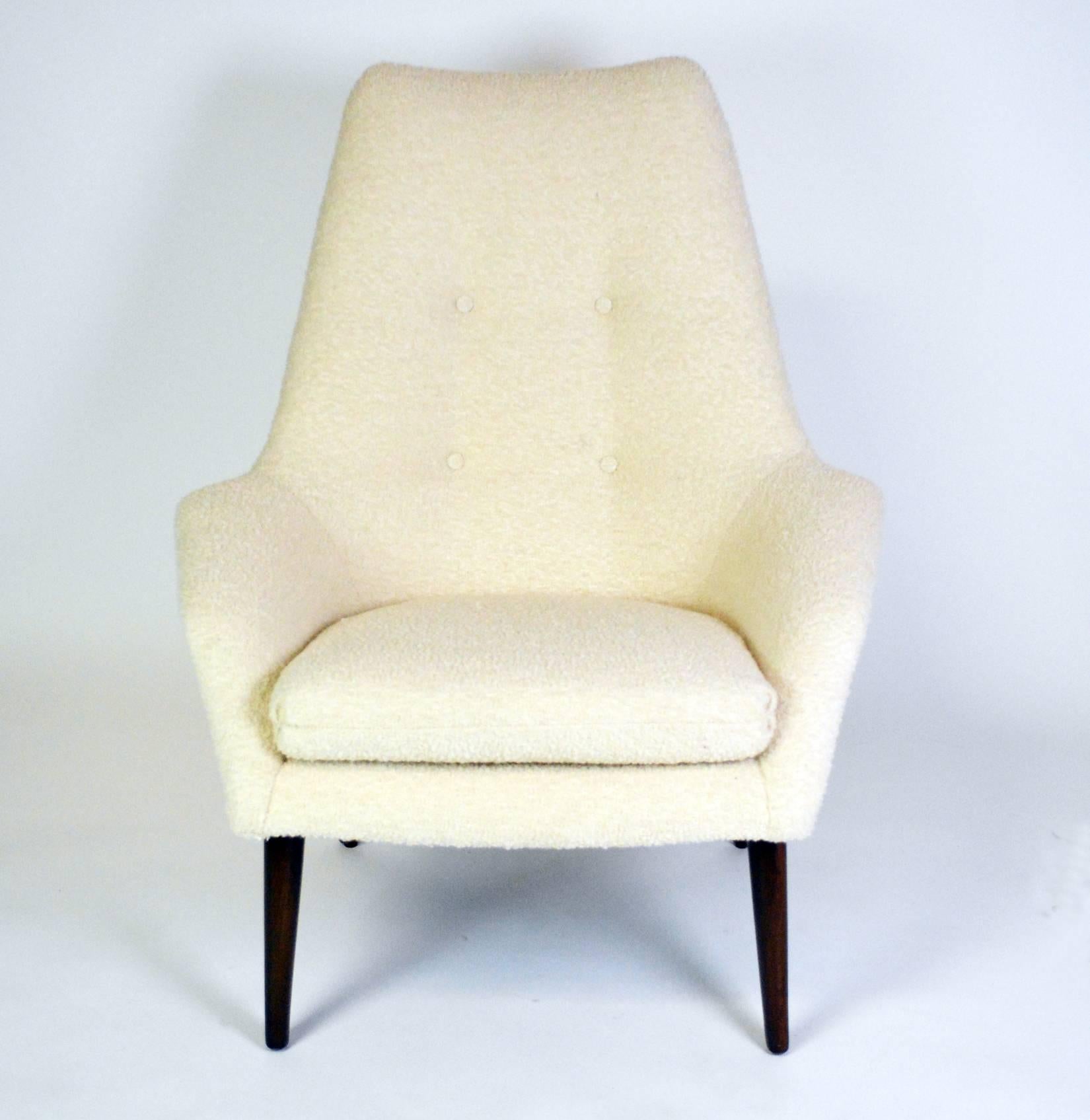 Mid-Century Modern Danish Lounge Chair In Good Condition For Sale In Palm Springs, CA