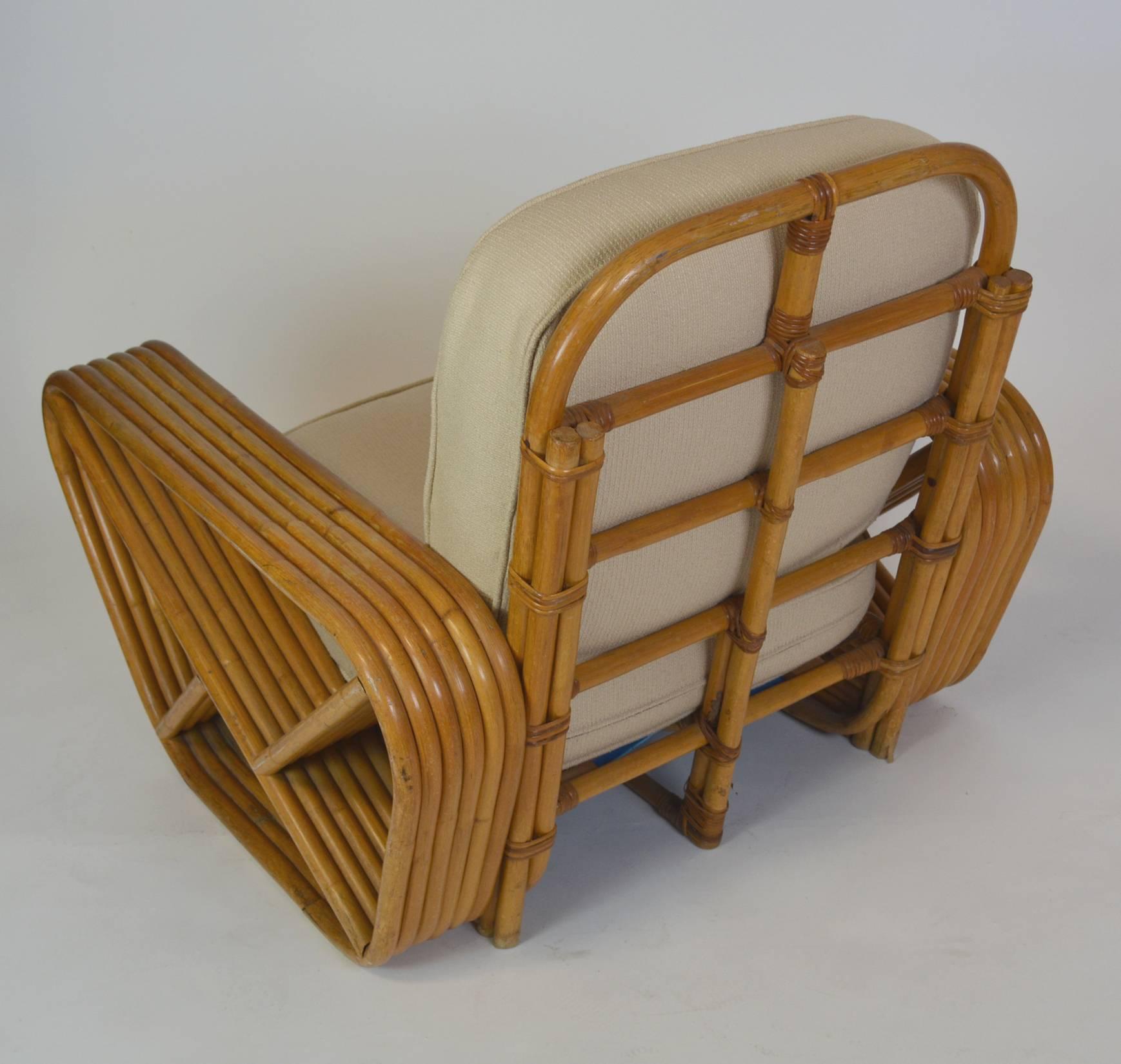 paul frankl rattan chair