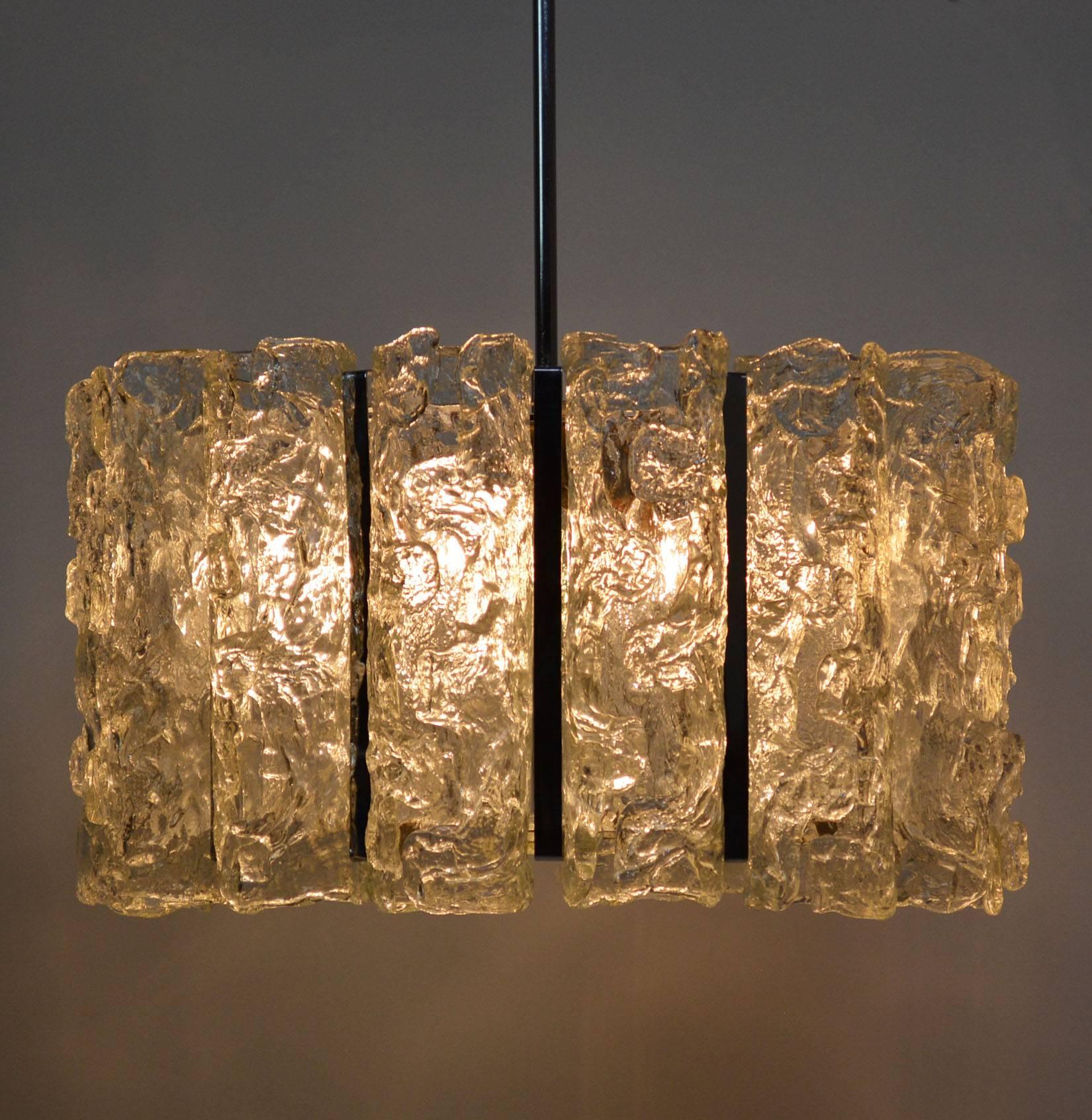 Italiano Lampadario Mazzega Murano in vendita