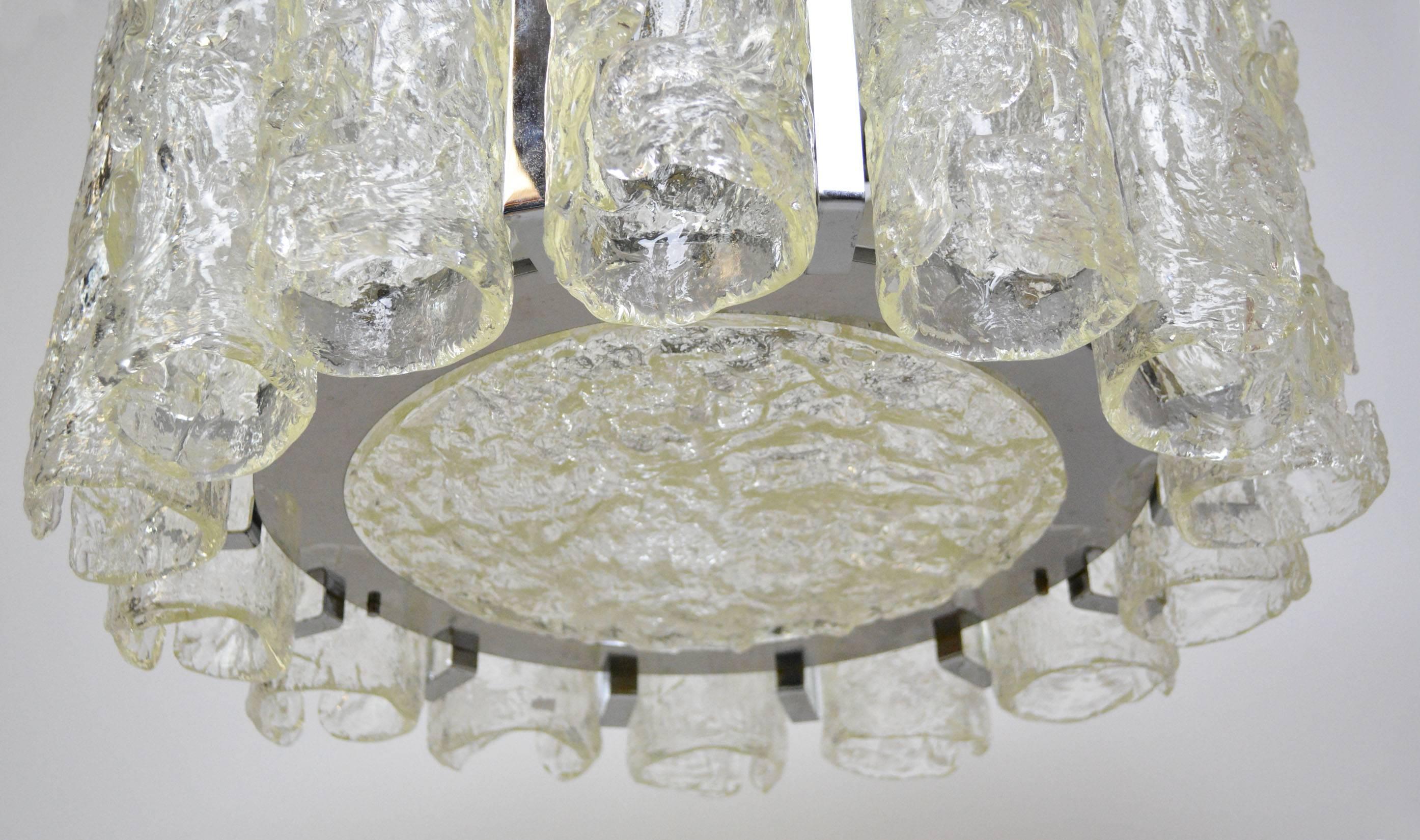 XX secolo Lampadario Mazzega Murano in vendita