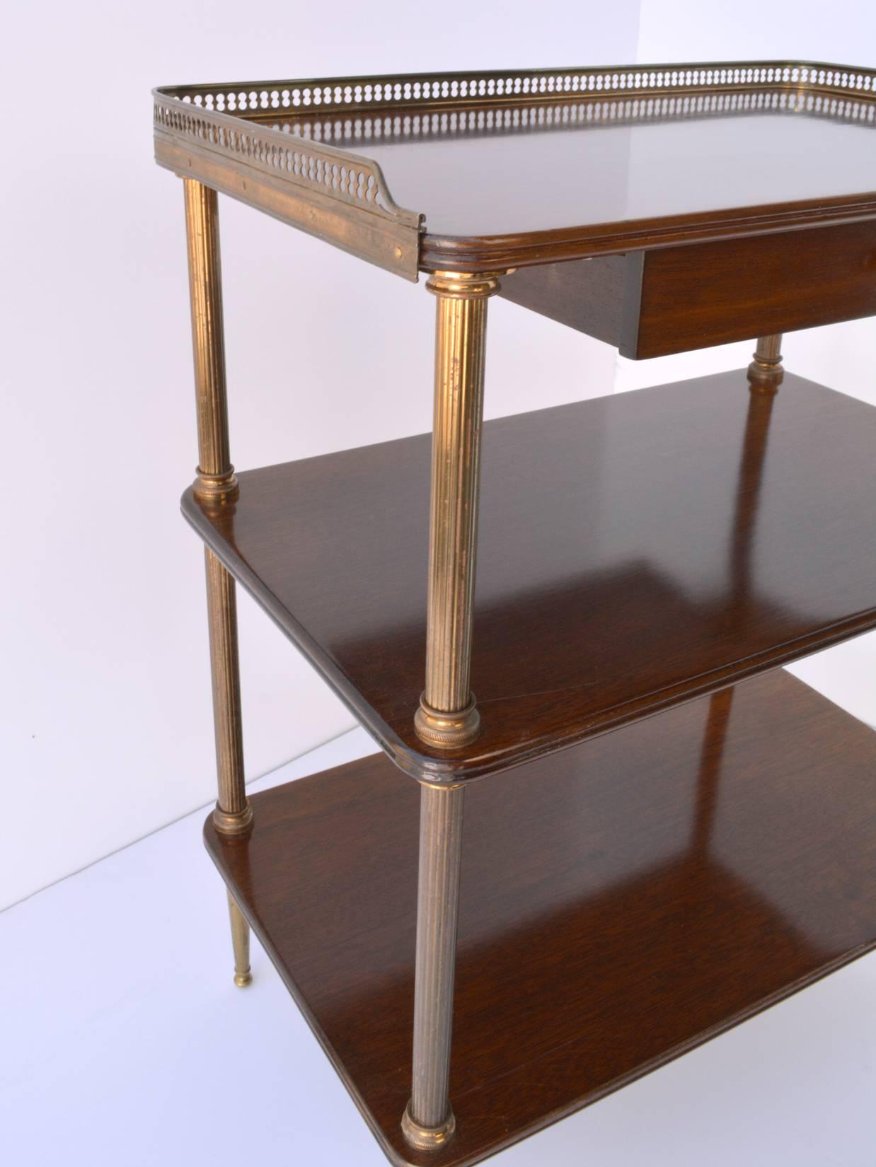 Pair of 1940s French Side Tables 1