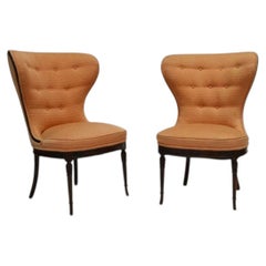 Balloon Wingback Chairs