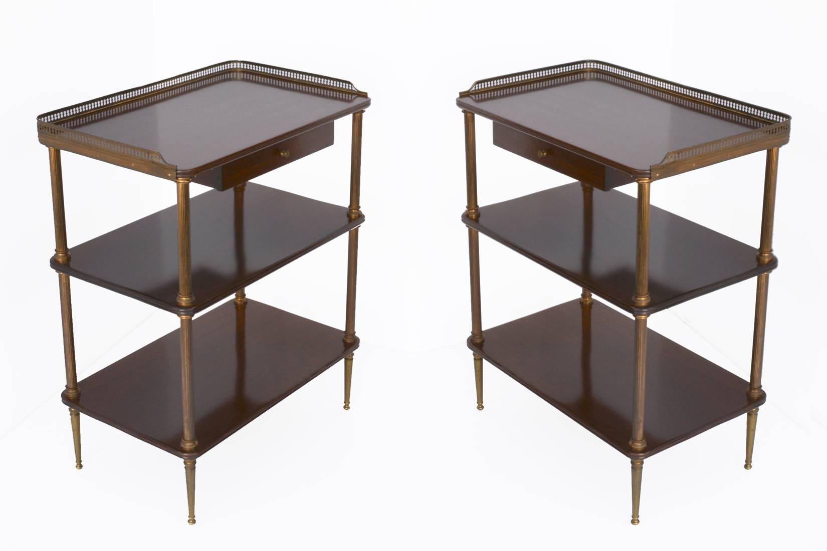 Pair of 1940s French Side Tables 2