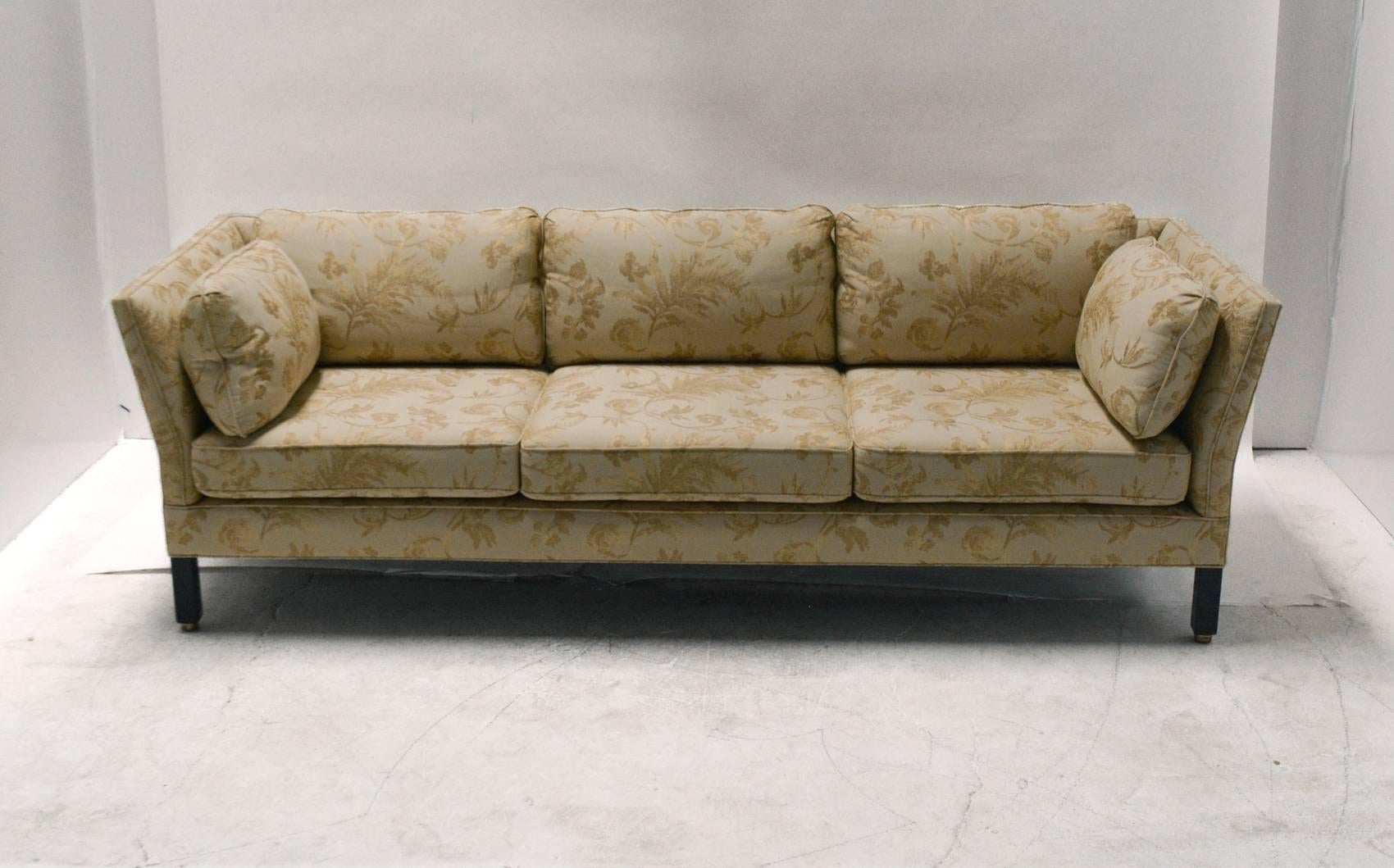 Dunbar Mid-Century Modern Sofa by Edward Wormley For Sale 3