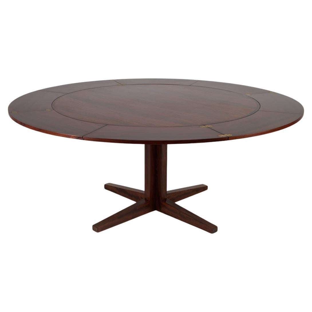 Reno Wahl Iversen Lotus - Flip Flap Table by Dyrlund, Denmark 1970s