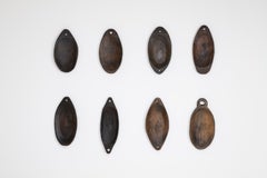 Tribal Naga Wooden Trays / Plates Wall Hanging Display from Nagaland, India