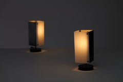Coppia di lampade da tavolo girevoli, modello 262, disegnate da Tito Agnoli e prodotte da O-Luce, Italia, 1958 circa