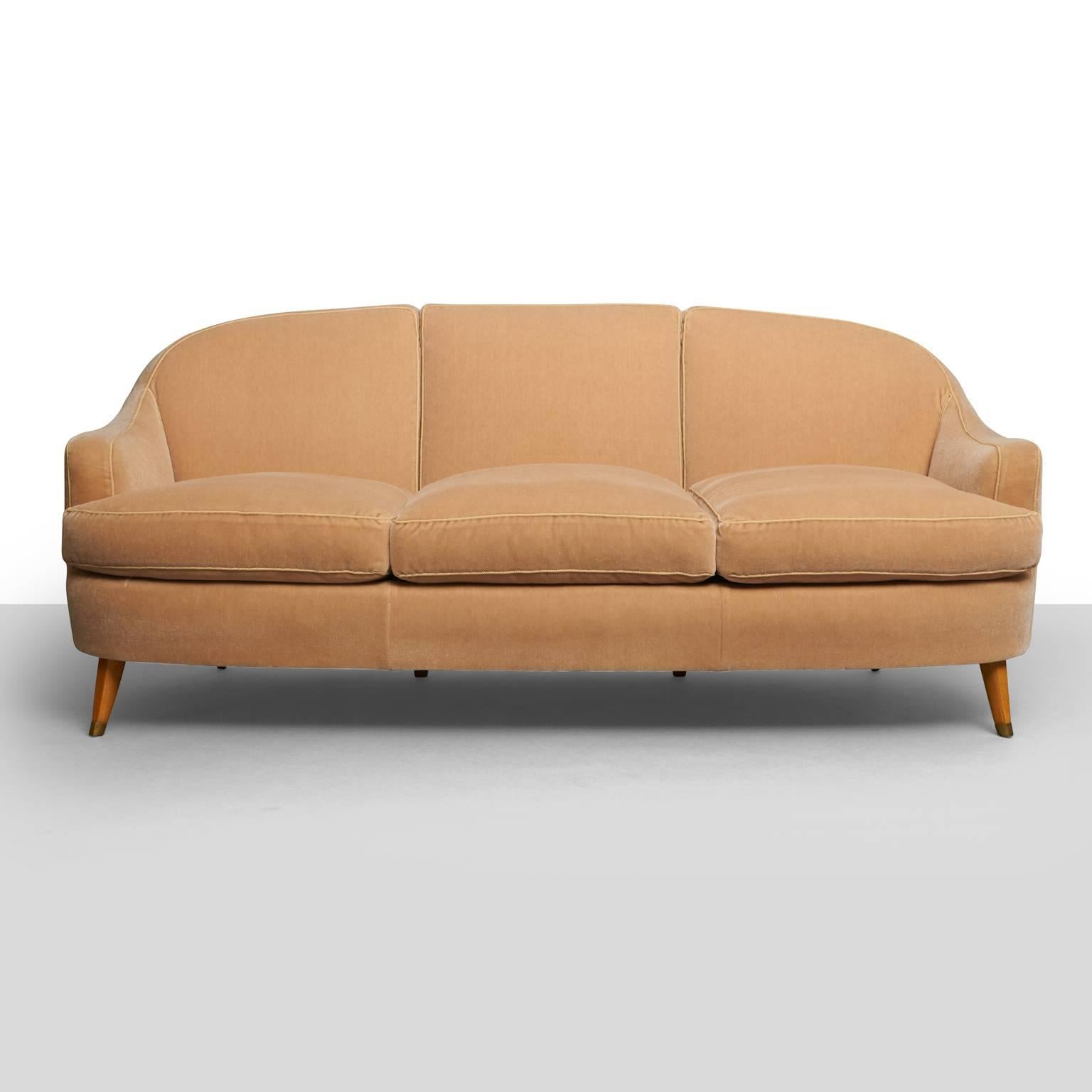 Mid-Century Modern Jules Leleu, Sofa