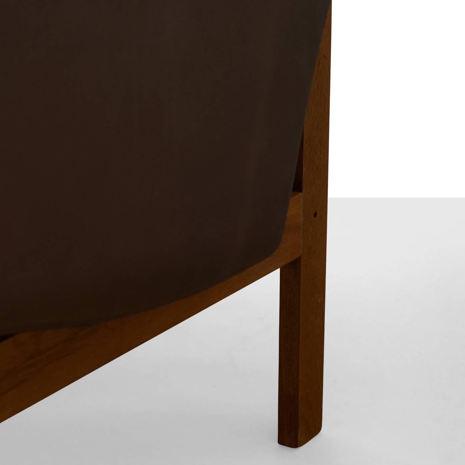 Leather Ole Gjerløv-Knudsen and Torben Lind, Pair of Armchairs 