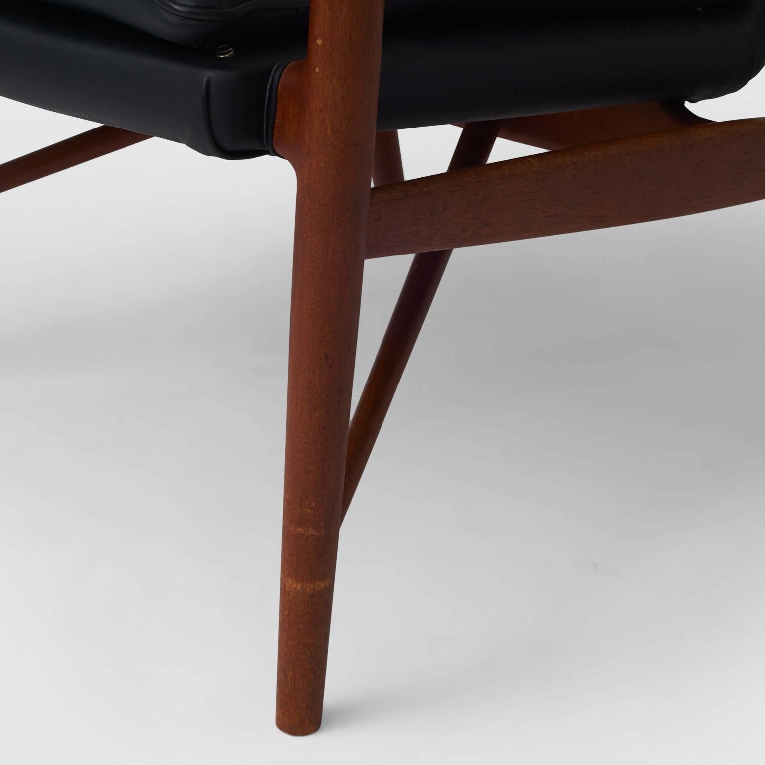 Mid-20th Century Finn Juhl NV45 Lounge Chair