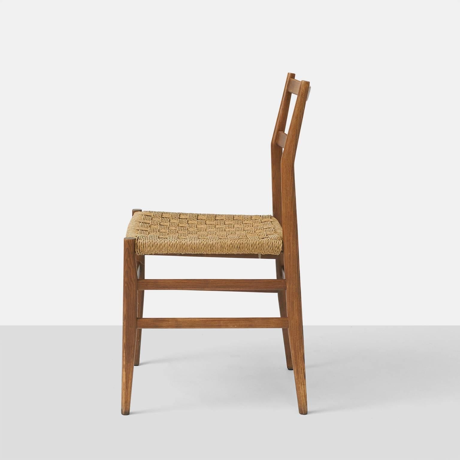 „Leggera“-Stühle von Gio Ponti für Cassina (Gewebt) im Angebot