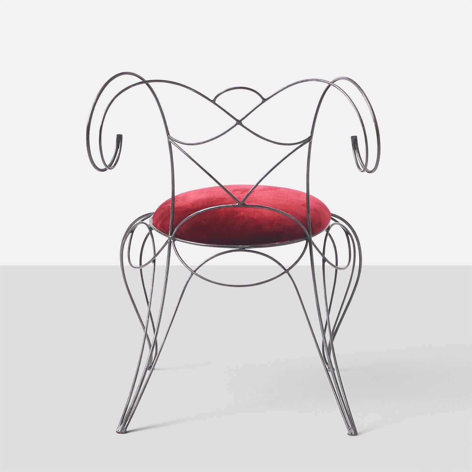 Steel Andre Dubreuil Ram Chair