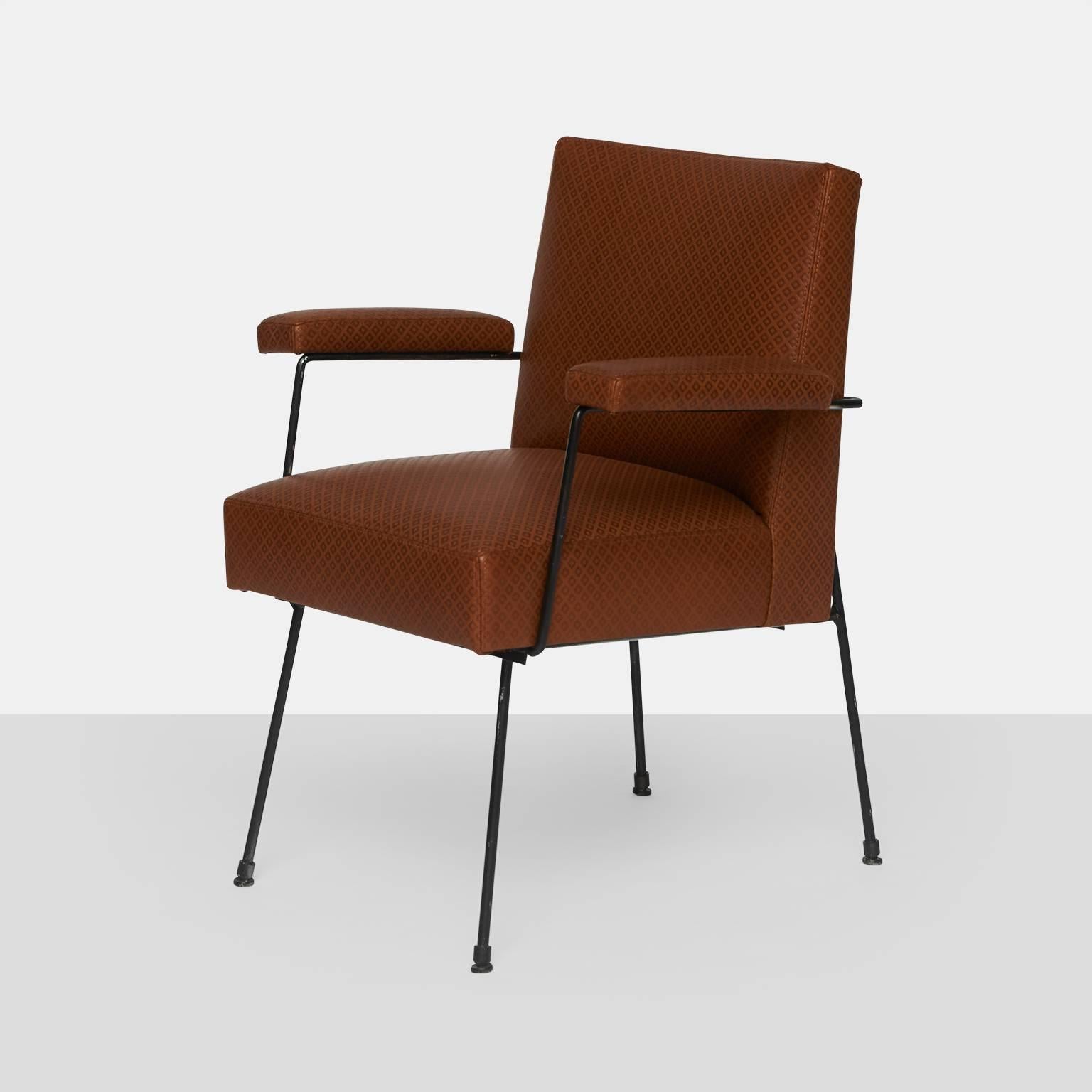 Modern Milo Baughman Dining Chairs for Pacific Iron For Sale