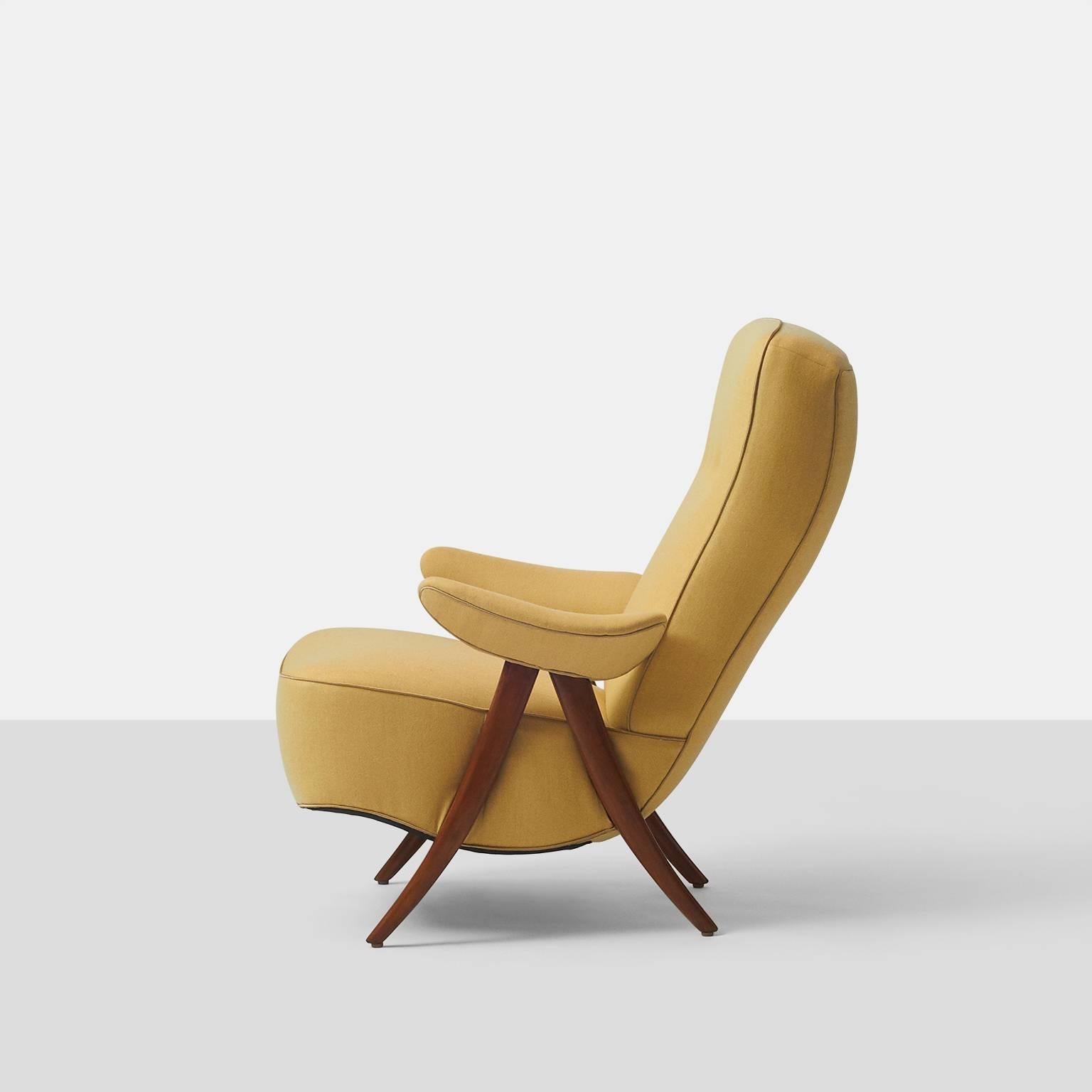 Scandinavian Modern Theo Ruth Lounge Chair