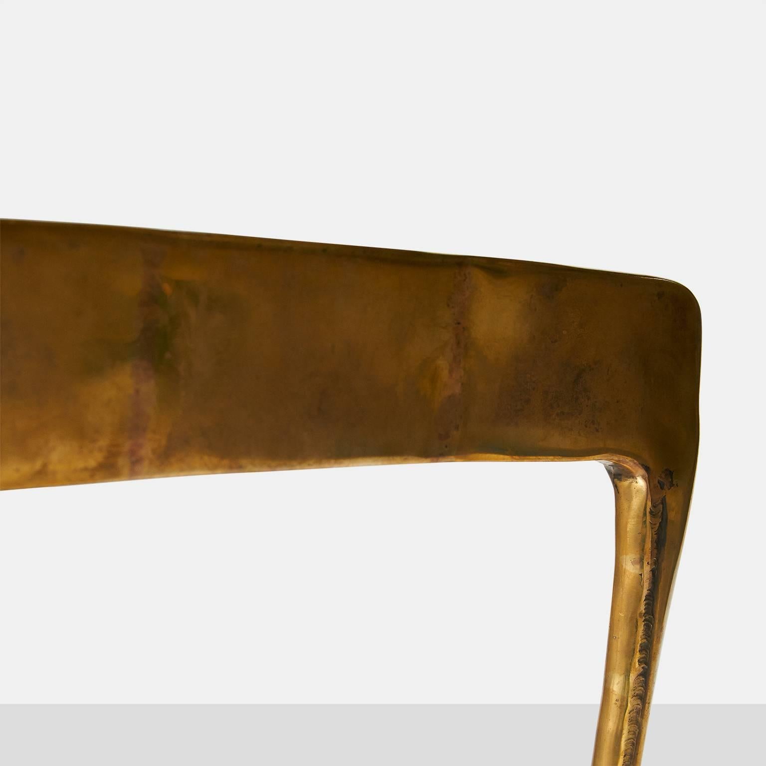 Brass Valentin Loellmann Side Chair