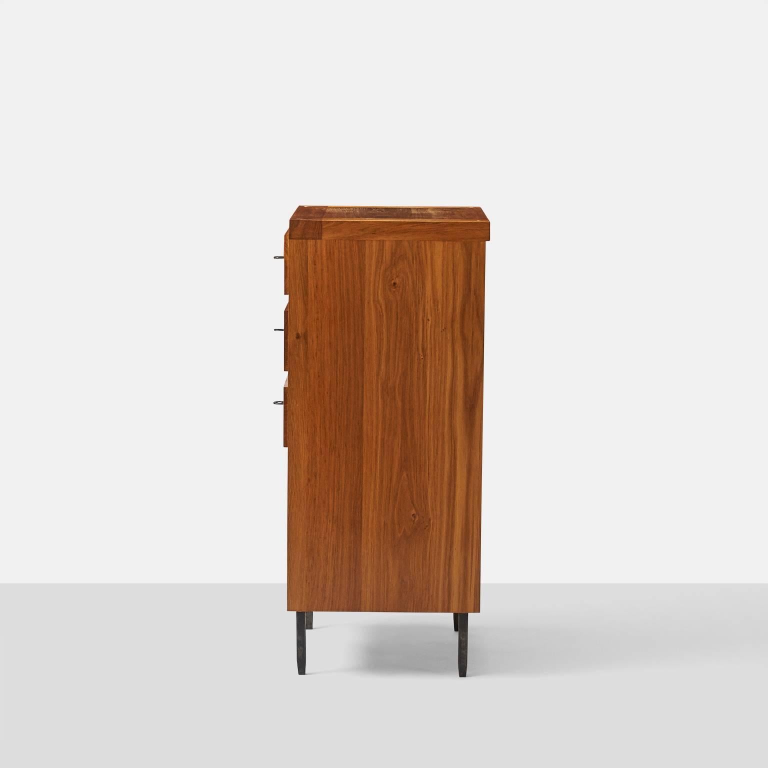French Jean Touret Oak Cupboard