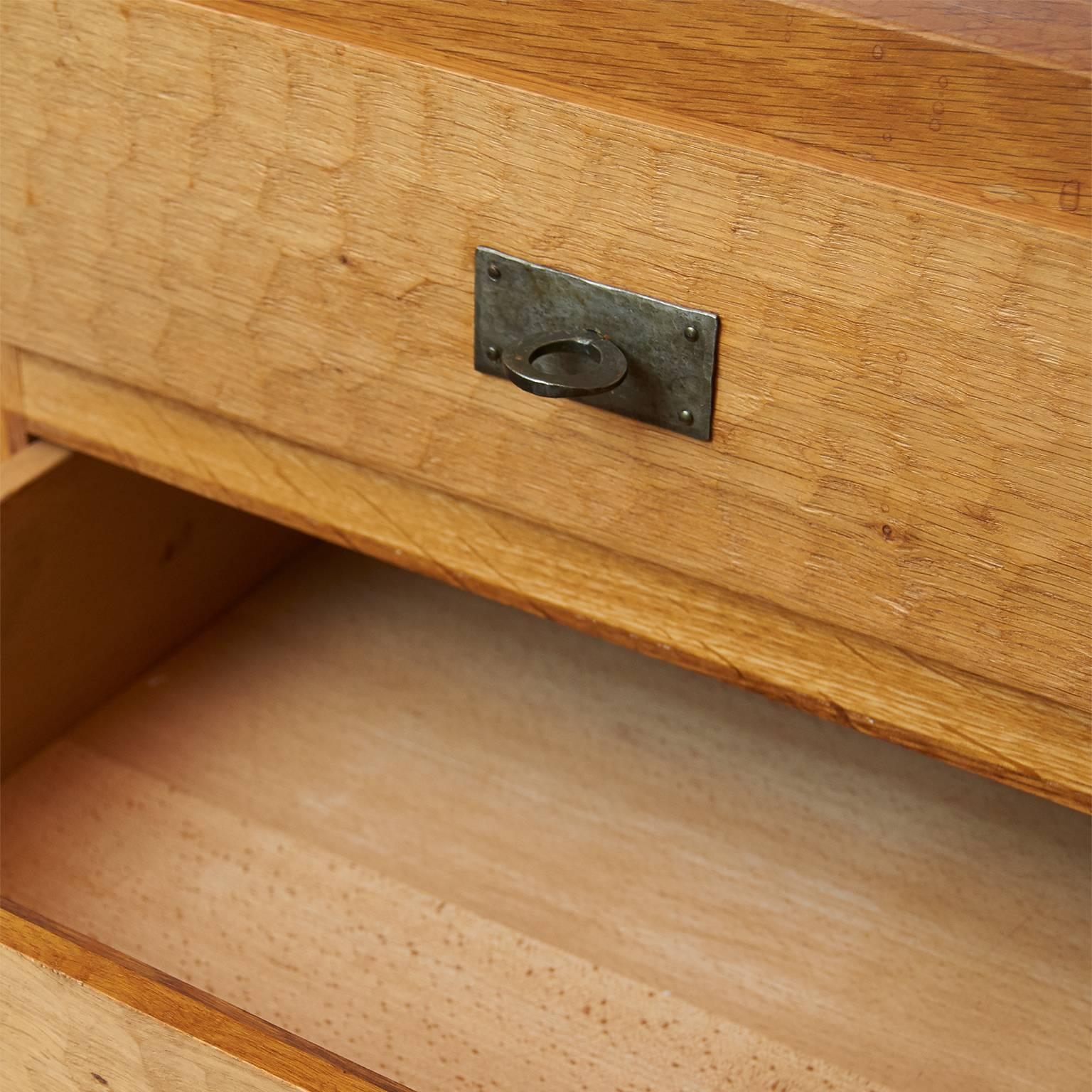 Jean Touret Oak Cupboard 2
