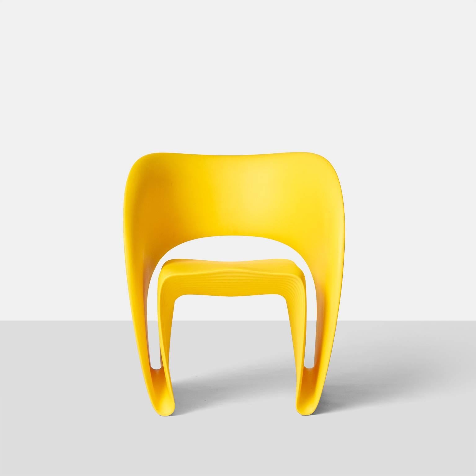 Modern Pair of Raviolo Chairs by Ron Arad