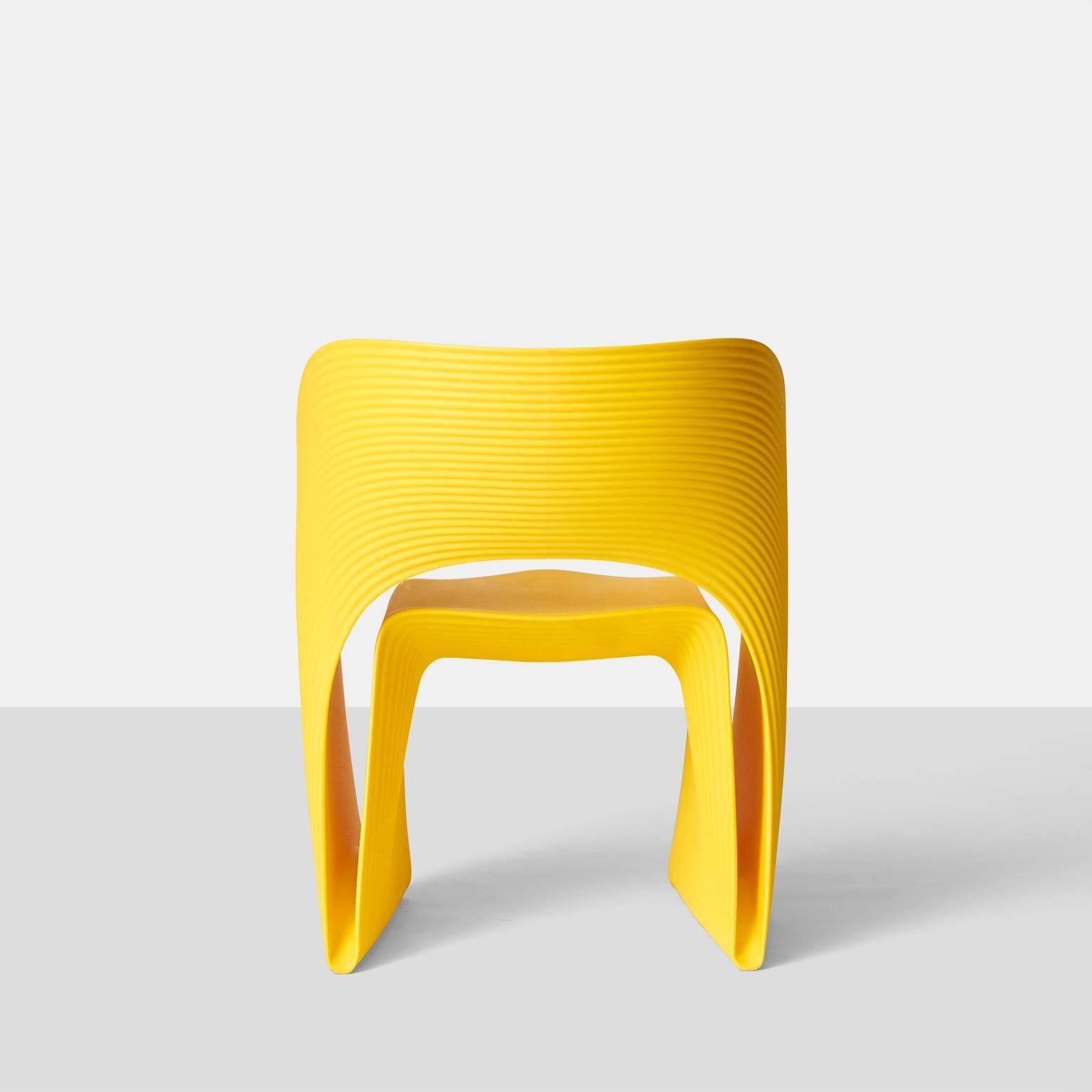 Pair of Raviolo Chairs by Ron Arad In Excellent Condition In San Francisco, CA
