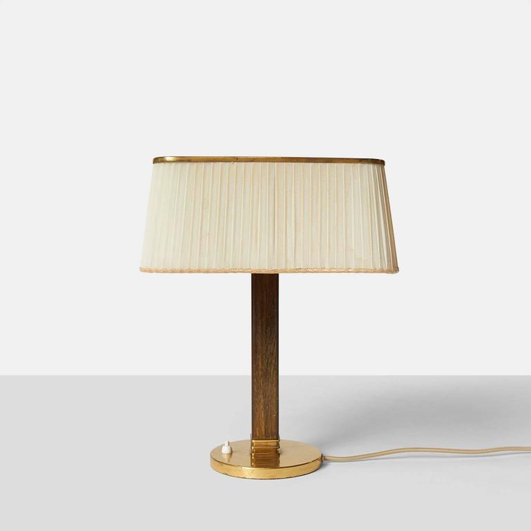 Scandinavian Modern Rare Paavo Tynell Table Lamp for Taito, Finland For Sale