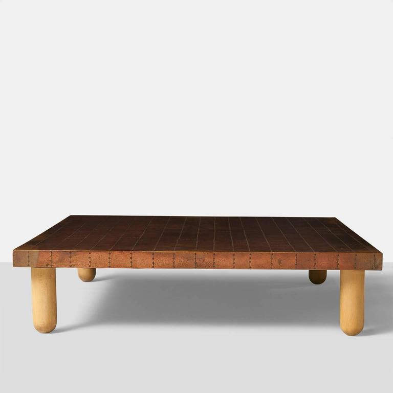 Copper Coffee Table by Lorenzo Burchiellaro at 1stDibs