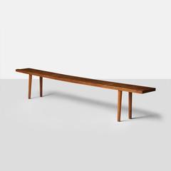 Oak Bench by Jean Touret for Atelier Marolles