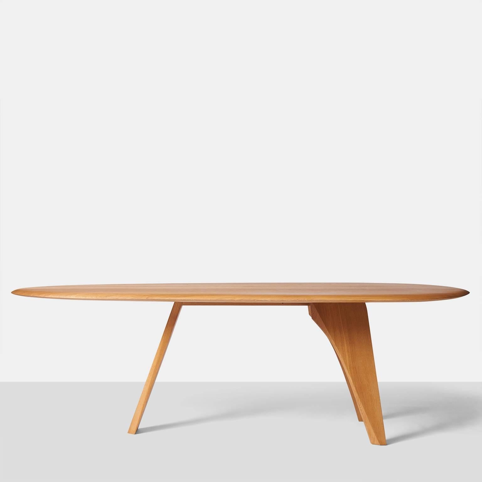 Organic Modern Dining Table by Kaspar Hamacher