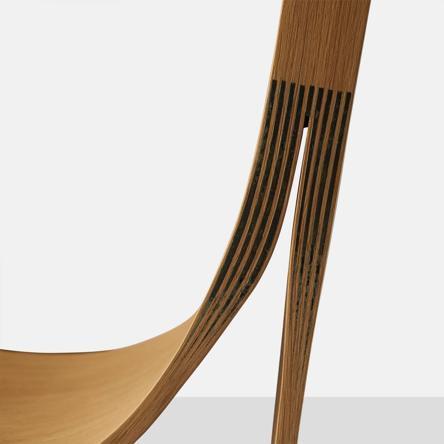 Contemporary Dining Chair by Kaspar Hamacher