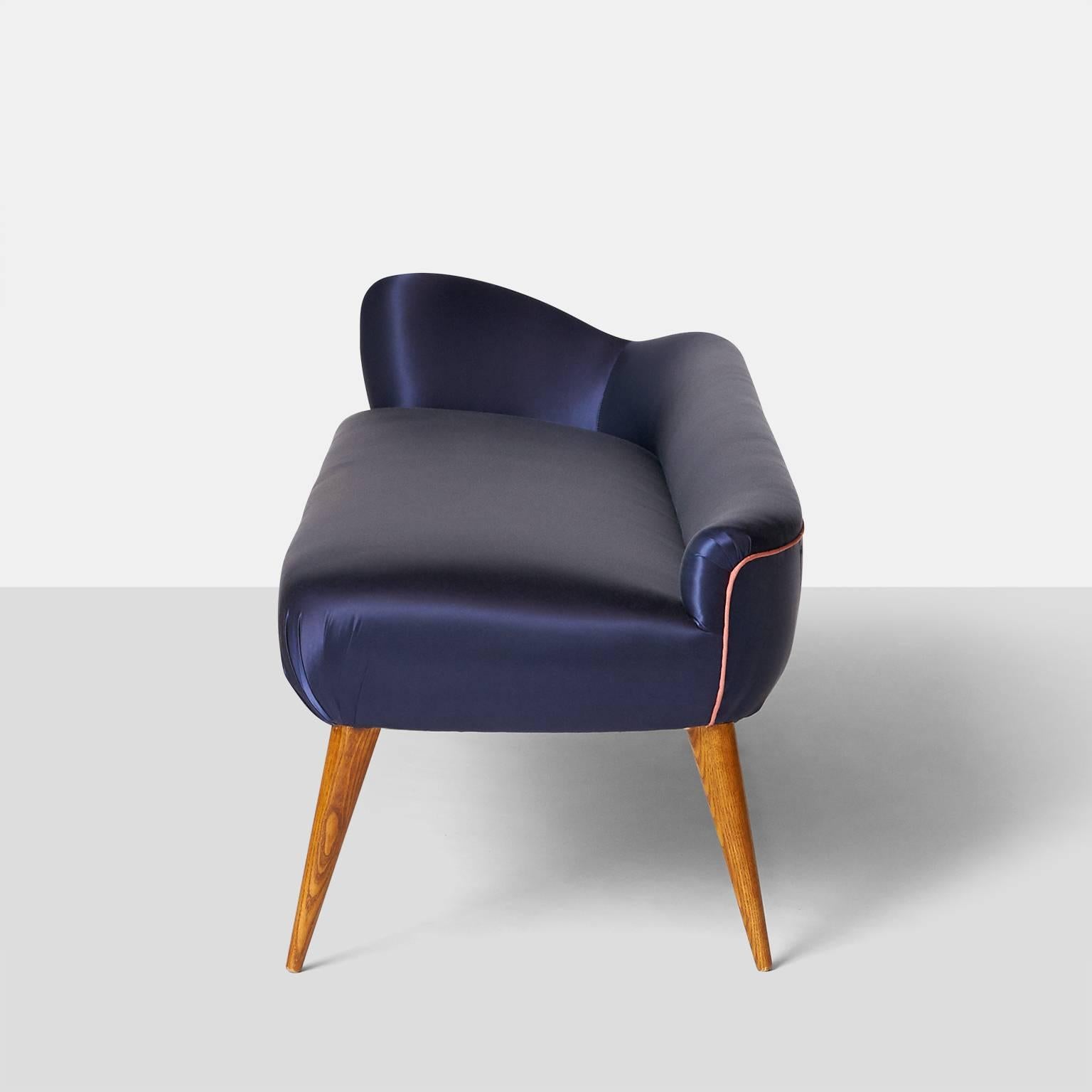 italien Méridienne en style d'Ico Parisi en vente