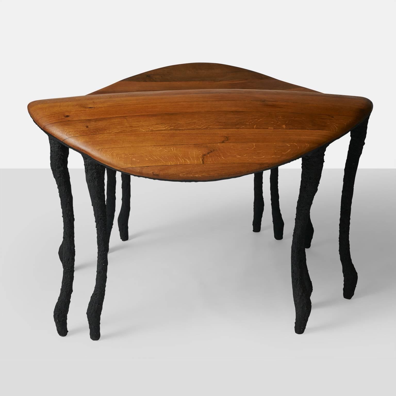 Organic Modern Bended Center Table by Valentin Loellmann For Sale