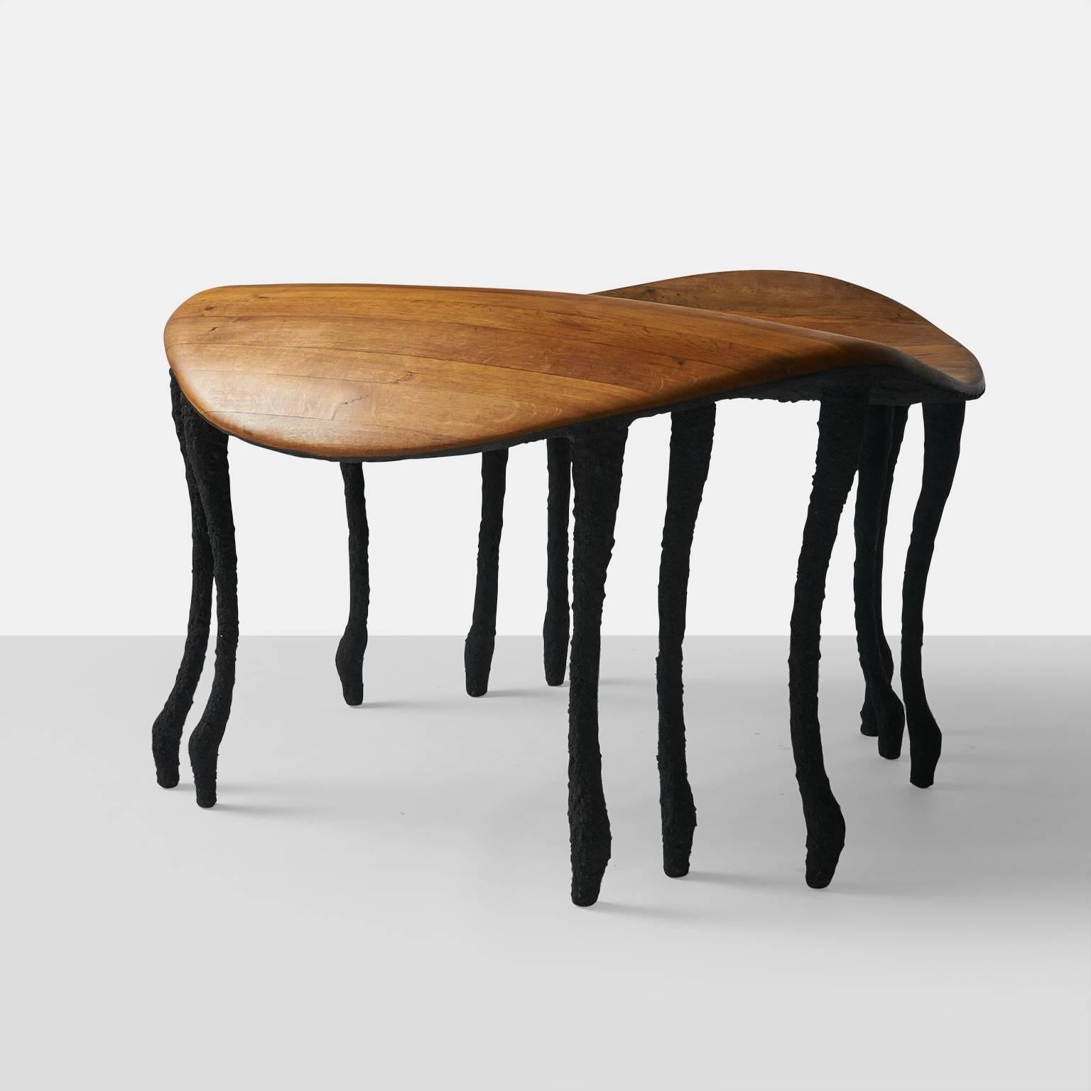 Dutch Bended Center Table by Valentin Loellmann For Sale