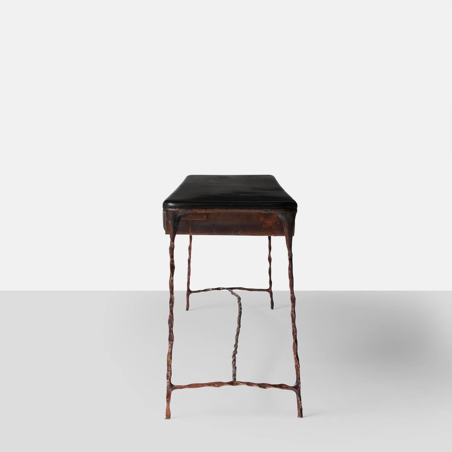 Dutch Copper Frame Desk by Valentin Loellmann