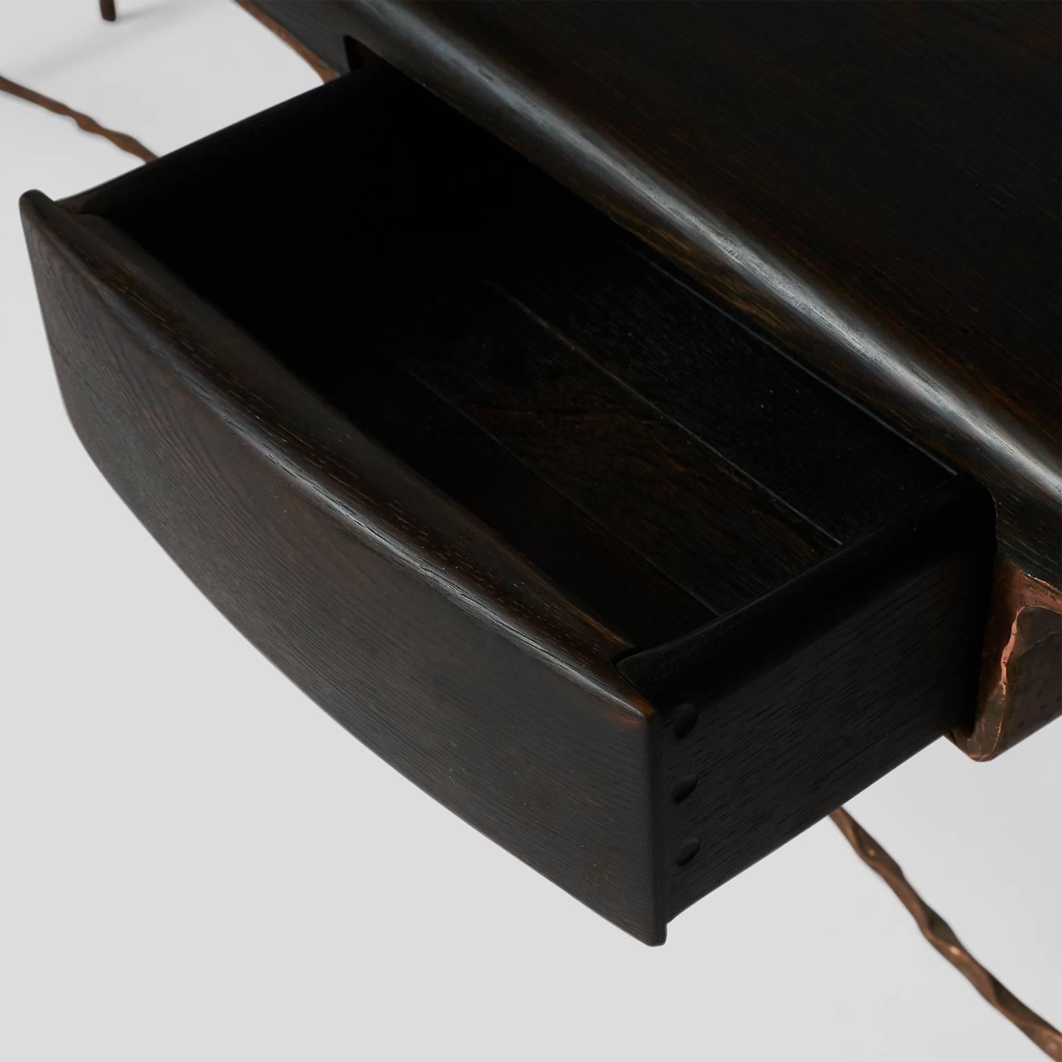 Copper Frame Desk by Valentin Loellmann In Excellent Condition In San Francisco, CA