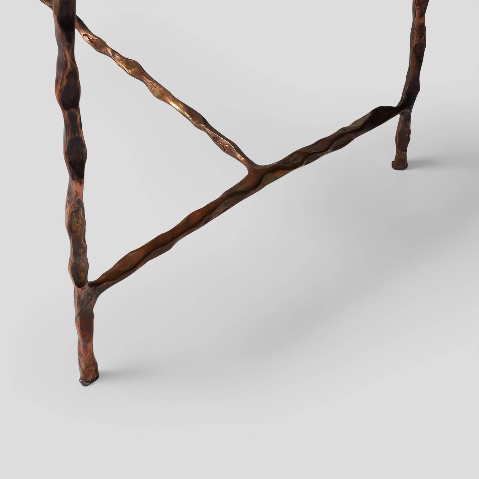 Contemporary Copper Frame Desk by Valentin Loellmann