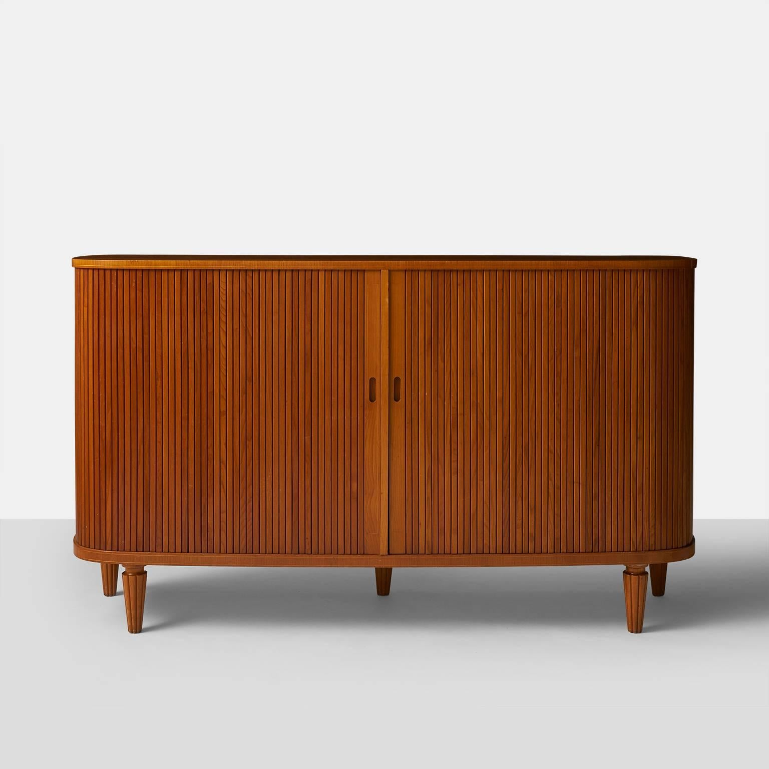 Scandinavian Modern Swedish Sideboard in Elmwood