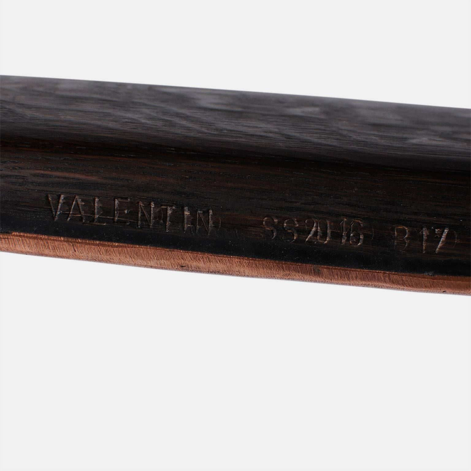 Small Bended Copper Bench by Valentin Loellmann 2