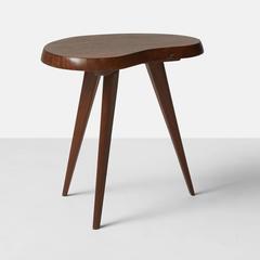 Set of Kidney Shaped Side Tables in Wenge