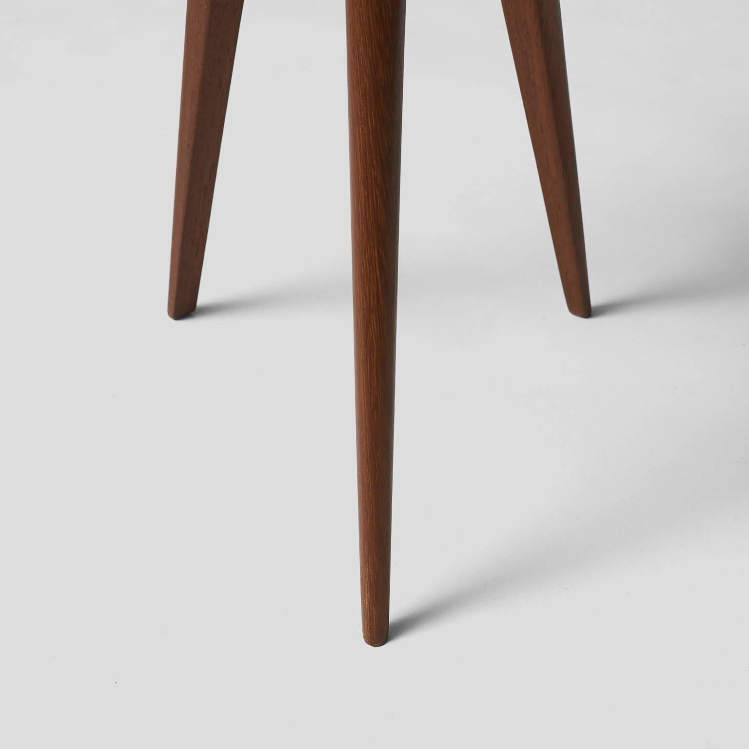20th Century Set of Kidney Shaped Side Tables in Wenge