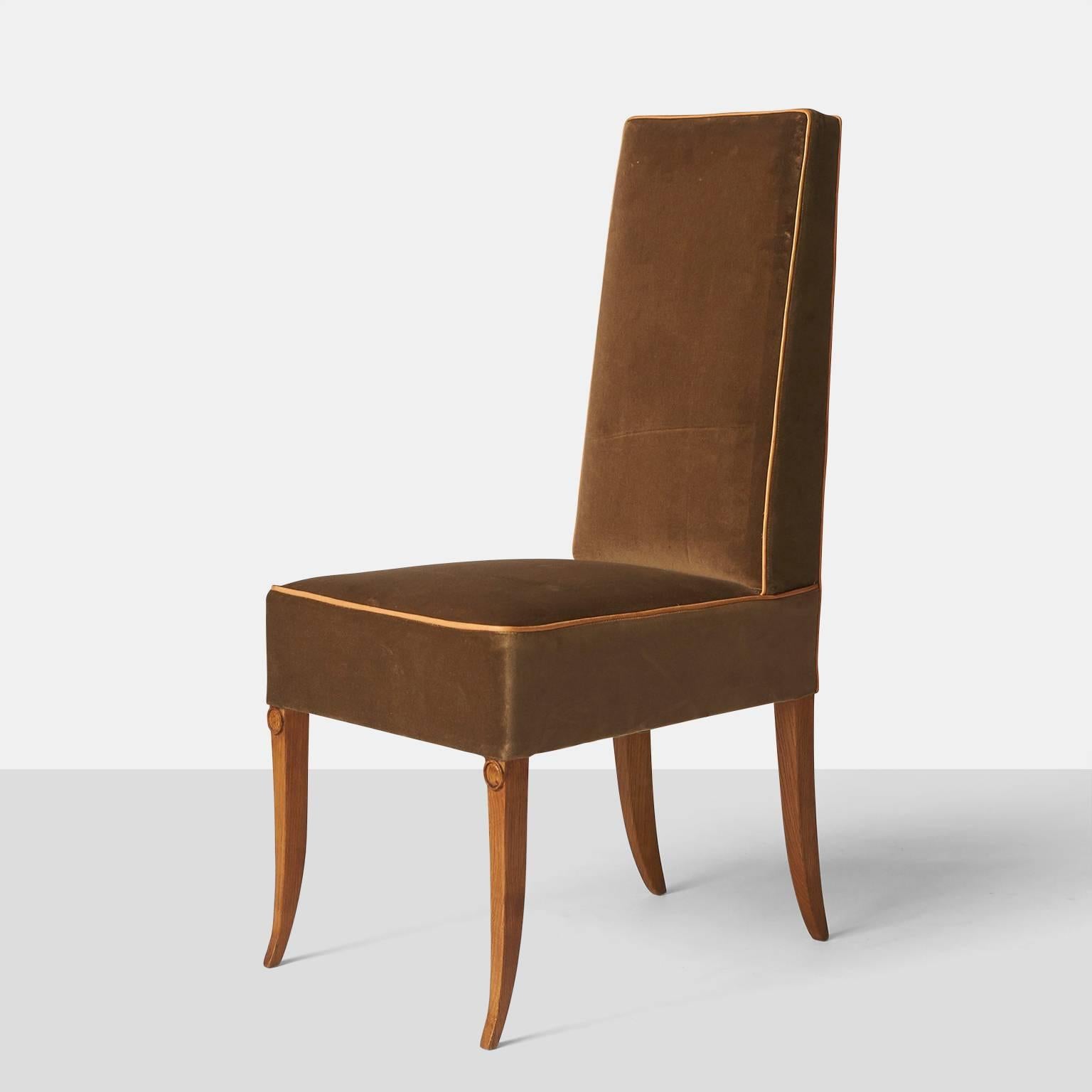 Art Deco Andre Arbus Dining Chairs