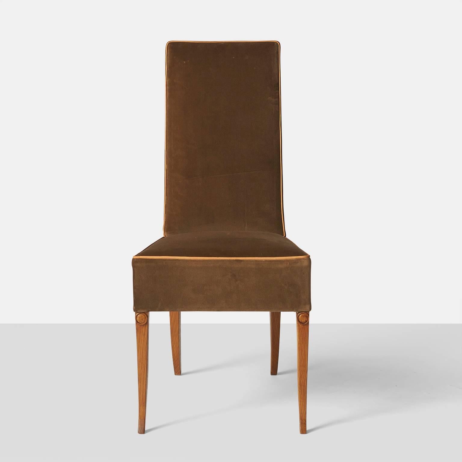French Andre Arbus Dining Chairs